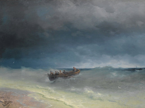 Aivazovsky Ivan | Айвазовский Иван - В бурных водах, 1893