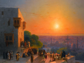 Aivazovsky Ivan | Айвазовский Иван - Вечер в Каире