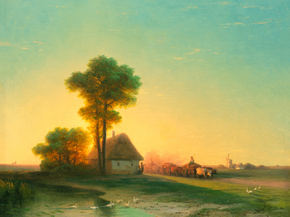 Aivazovsky Ivan | Айвазовский Иван - Вечер на Украине, 1866