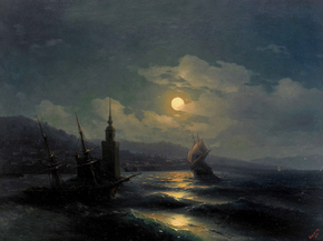 Aivazovsky Ivan | Айвазовский Иван - Вид Константинополя, 1878