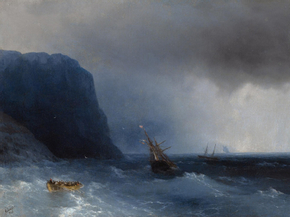Aivazovsky Ivan | Айвазовский Иван - Выжившие, 1876