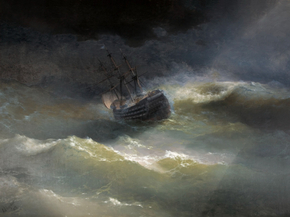 Aivazovsky Ivan | Айвазовский Иван - Корабль Императрица Мария