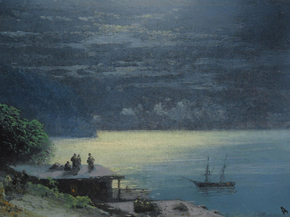 Aivazovsky Ivan | Айвазовский Иван - Крымский берег в лунную ночь
