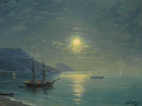 Aivazovsky Ivan | Айвазовский Иван - Крымский вечер, 1895