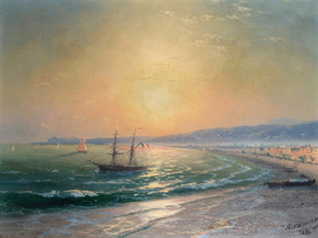 Aivazovsky Ivan | Айвазовский Иван - Ницца, 1896