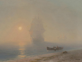 Aivazovsky Ivan | Айвазовский Иван - Плавание в тумане