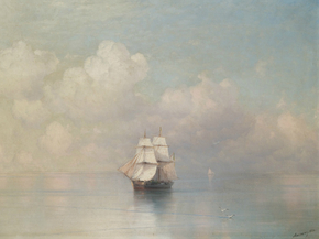 Aivazovsky Ivan | Айвазовский Иван - Спокойные воды, 1884