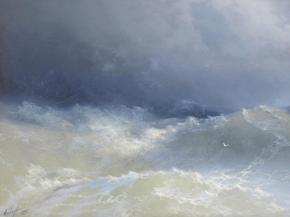 Aivazovsky Ivan | Айвазовский Иван - Среди волн, 1898 Aivazovsky Ivan | Айвазовский Иван - Среди волн, 1898