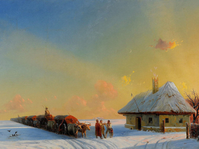 Aivazovsky Ivan | Айвазовский Иван - Чумаки в Малороссии, 1870