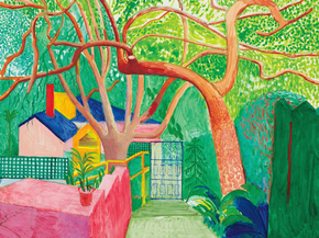David Hockney - The Gate | Дэвид Хокни