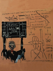 Basquiat J.M. - Native Carrying Some Guns | Баския Жан-Мишель 