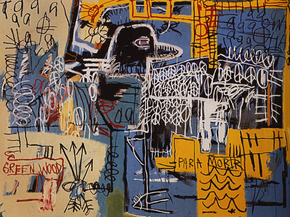 Basquiat J.M. - Bird on Money, 1981 | Баския Жан-Мишель - Птица на деньгах