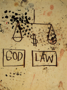 Basquiat J.M. - God, Law | Баския Жан-Мишель