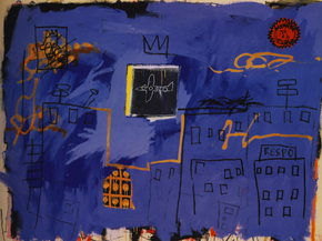 Basquiat J.M. - Blue, 1982 | Баския Жан-Мишель