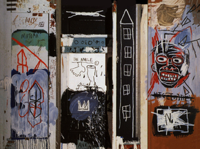 Basquiat J.M. - Portrait as a Young Derelict | Баския Жан-Мишель