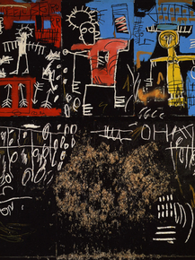 Basquiat J.M. - Black Tar and Feathers | Баския Жан-Мишель