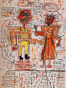 Basquiat J.M. - Self-Portrait with Suzanne | Баския Жан-Мишель