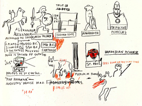 Basquiat J.M. - False, 1983 | Баския Жан-Мишель