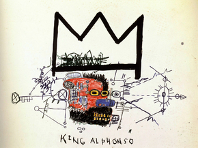 Basquiat J.M. - King Alphonso | Баския Жан-Мишель