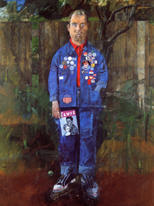 Blake Peter - Self-Portrait with Badges | Блейк Питер