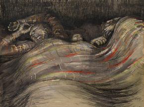 Henry Moore - Two Women and a Child, 1940 | Генри Мур