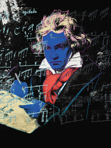 Andy Warhol - Beethoven | Энди Уорхол - Бетховен Andy Warhol - Beethoven | Энди Уорхол - Бетховен