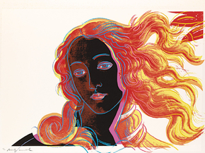 Andy Warhol - Botticelli (dettaglio) | Энди Уорхол