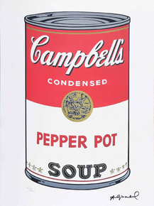 Andy Warhol - Campbell's Soup Can (Onion) | Энди Уорхол
