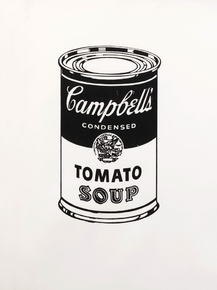 Andy Warhol - Campbell's Soup Can (Tomato) | Энди Уорхол