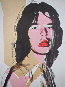 Andy Warhol - Mick Jagger | Энди Уорхол