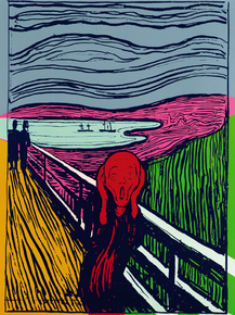 Andy Warhol - The Scream (after Munch) | Энди Уорхол