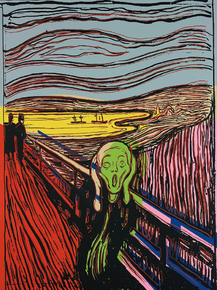 Andy Warhol - The Scream (after Munch) | Энди Уорхол