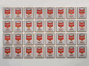 Andy Warhol | Энди Уорхол - Банки с супом Кэмпбелл