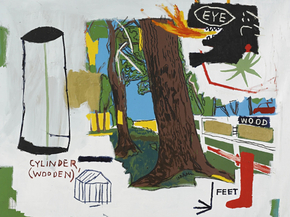 Basquiat J.M. | Баския Жан-Мишель - Дерево