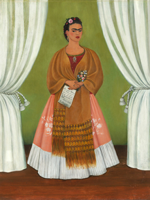 Frida Kahlo | Фрида Кало - Автопортрет посвященный Леву Троцкому