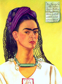 Frida Kahlo | Фрида Кало - Автопортрет посвященный Сигизмунду Файрстоуну