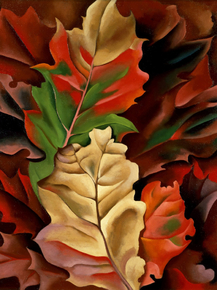 O'Keeffe Georgia - Autumn Trees. The Maple | О'Кифф Джорджия