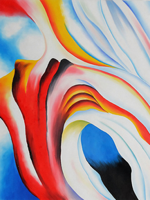 O'Keeffe Georgia - Music Pink and Blue | О'Кифф Джорджия