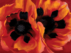 O'Keeffe Georgia - Oriental Poppies | О'Кифф Джорджия