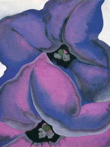 O'Keeffe Georgia - Purple Petunias | О'Кифф Джорджия