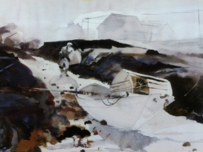 Wyeth Andrew - The White Dory | Уайет Эндрю Wyeth Andrew - The White Dory | Уайет Эндрю