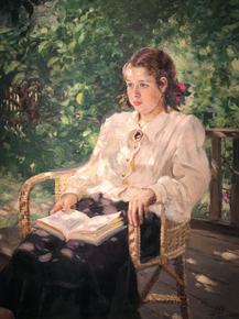 Александр Михайлович Герасимов - Портрет дочери