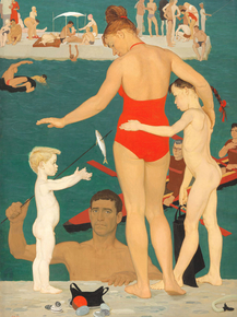Жилинский Дмитрий Дмитриевич - By the sea. Family