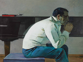 Салахов Таир Теймур Оглы - Portrait of Composer Kara Karaev