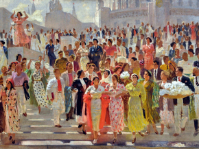 Самохвалов Александр Николаевич - Хлопок, 1939 Самохвалов Александр Николаевич - Хлопок, 1939