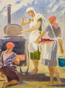 Самохвалов Александр Николаевич - В полях, 1927