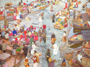 Юон Константин Федорович - Near The Bank of River Pskova
