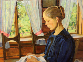 Юон Константин Федорович - Shura's Portrait