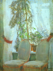 Юон Константин Федорович - The Window. Moscow