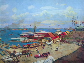 Юон Константин Федорович - Volga's pierces